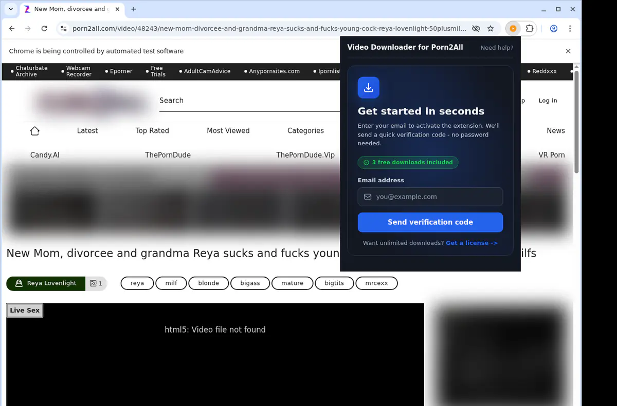Porn 2 All Video Downloader screenshot 5